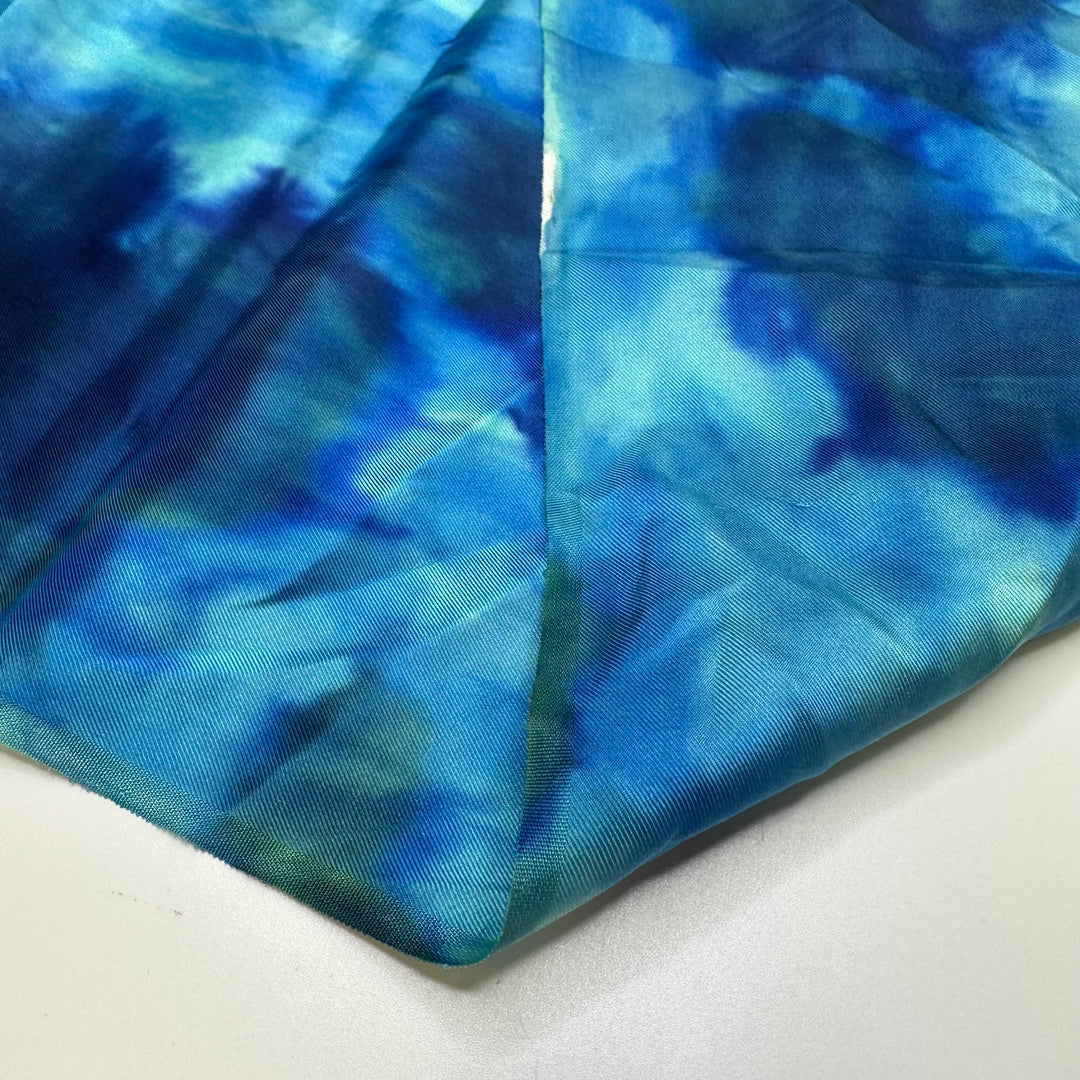 UB - Wedding By The Water - Silk Woven - Blue Multi Abstract - 4M Bundle