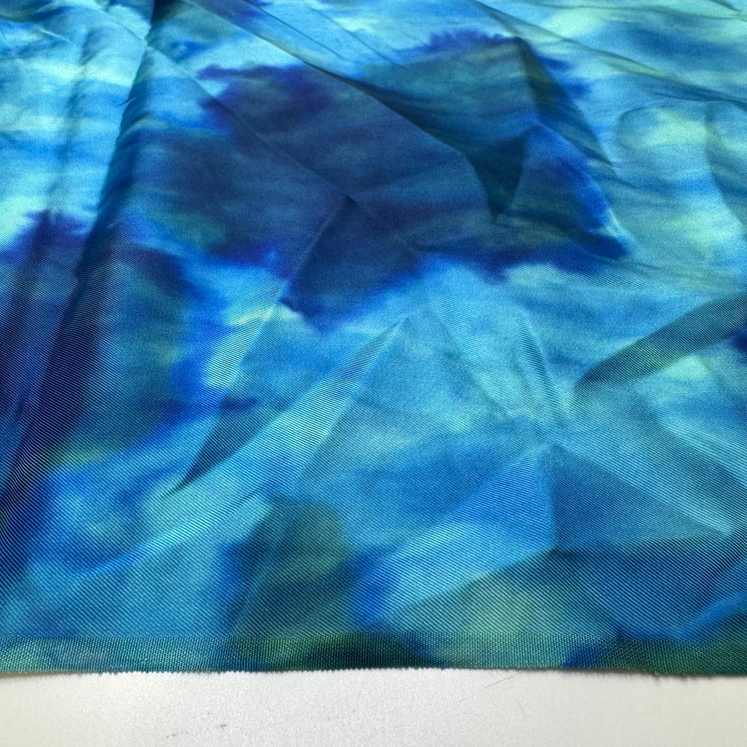 UB - Wedding By The Water - Silk Woven - Blue Multi Abstract - 4M Bundle