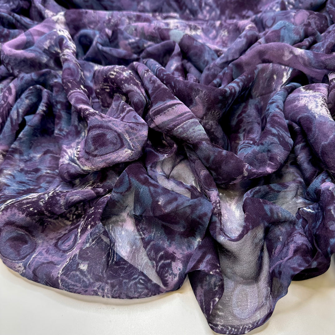 UB - The Neighbours Got A Pet Peacock - Silk Woven - Purple Multi Peacock - 4.4M Bundle