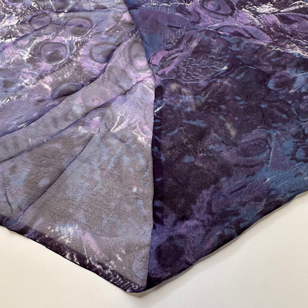 UB - The Neighbours Got A Pet Peacock - Silk Woven - Purple Multi Peacock - 4.4M Bundle