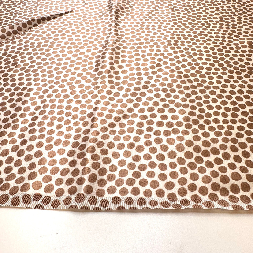UB - Cookie Dough Ice Cream - Silk Woven - Light White/Beige Polka Dots - 1.45M Bundle
