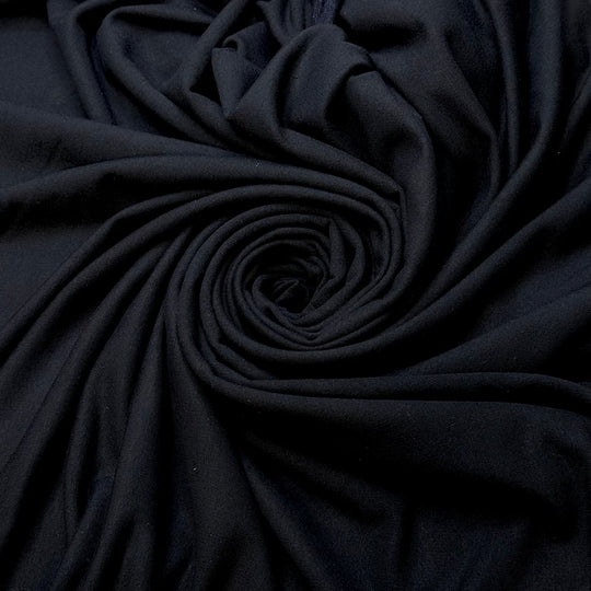 Grounding Exercises - French Terry Bamboo Blend Knit - Dark Black/Navy - Bundles