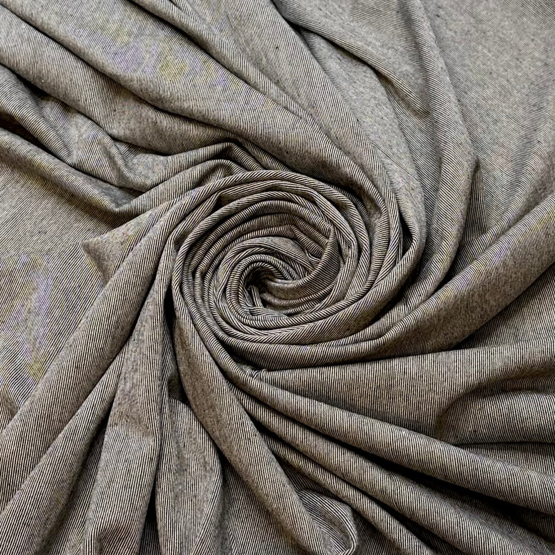 Falling Asleep To White Noise - Jersey Bamboo/Cotton Knit - Grey - 2.4M Bundle