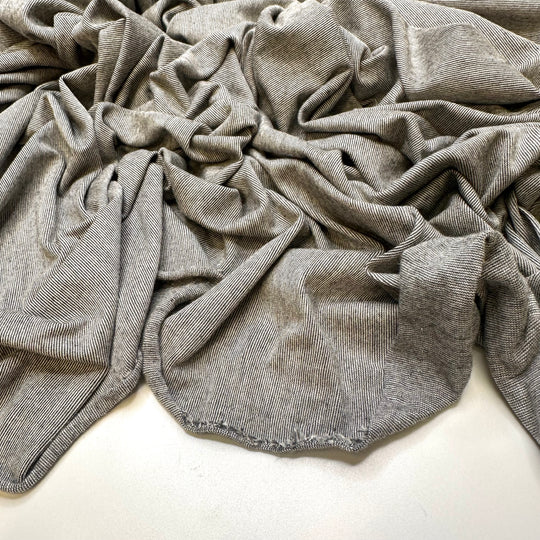 Falling Asleep To White Noise - Jersey Bamboo/Cotton Knit - Grey - 2.4M Bundle