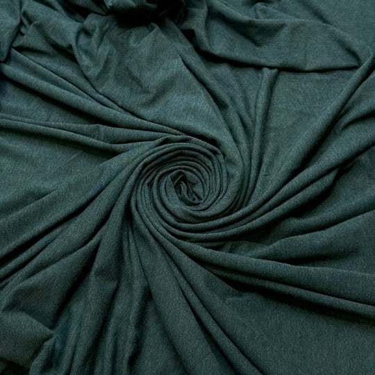 Cabin In The Mountains - Jersey Bamboo Blend Knit - Dark Teal - 1.6M Bundle