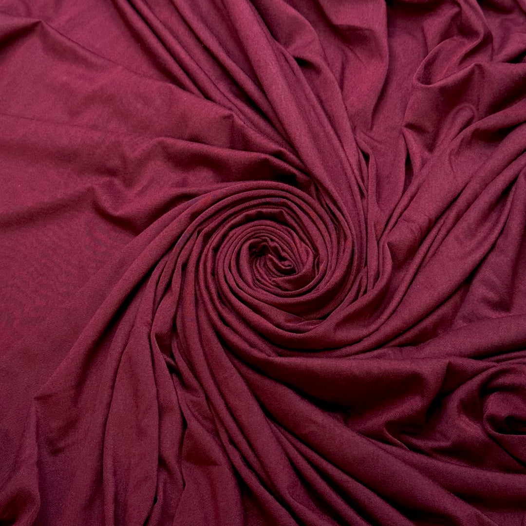 Winery Tours - Jersey Bamboo Blend Knit - Light Burgundy - 3.1M Bundle