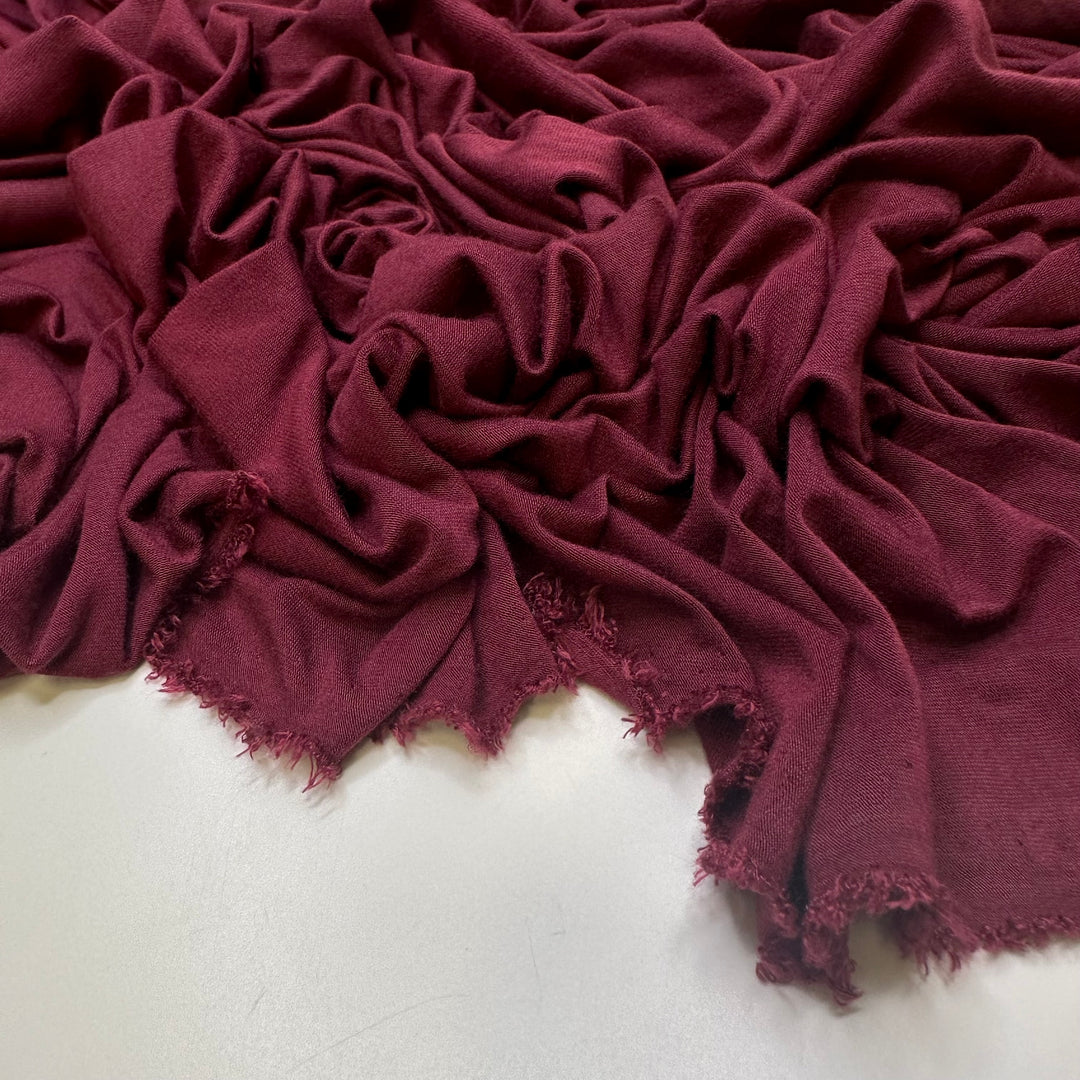 Winery Tours - Jersey Bamboo Blend Knit - Light Burgundy - 3.1M Bundle