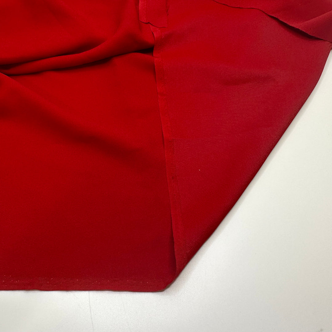Brand New Red Shoes - Crepe Poly Woven - Red - 1.1M Bundle