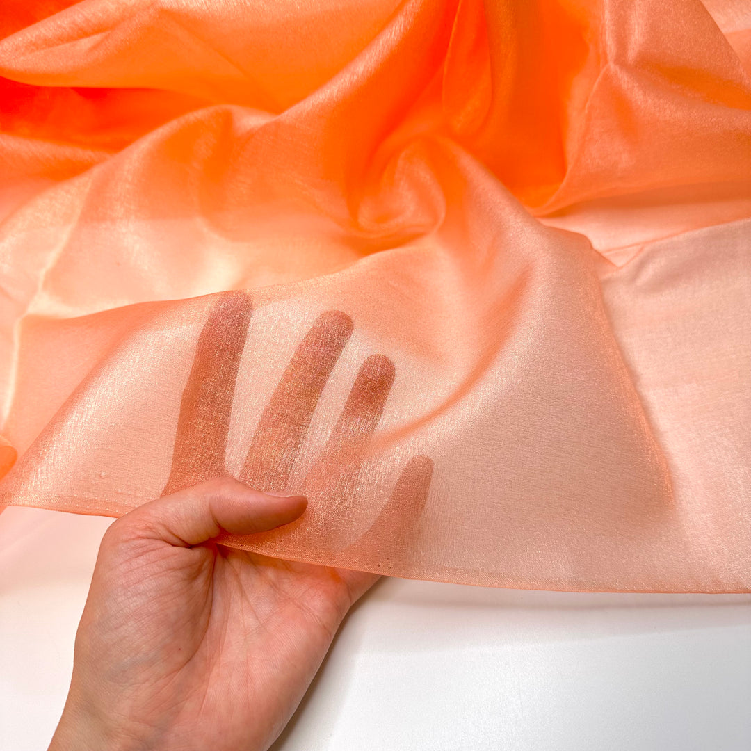 Homecoming Dress - Organza Polyester Blend Woven - Orange - 4.9M Bundle