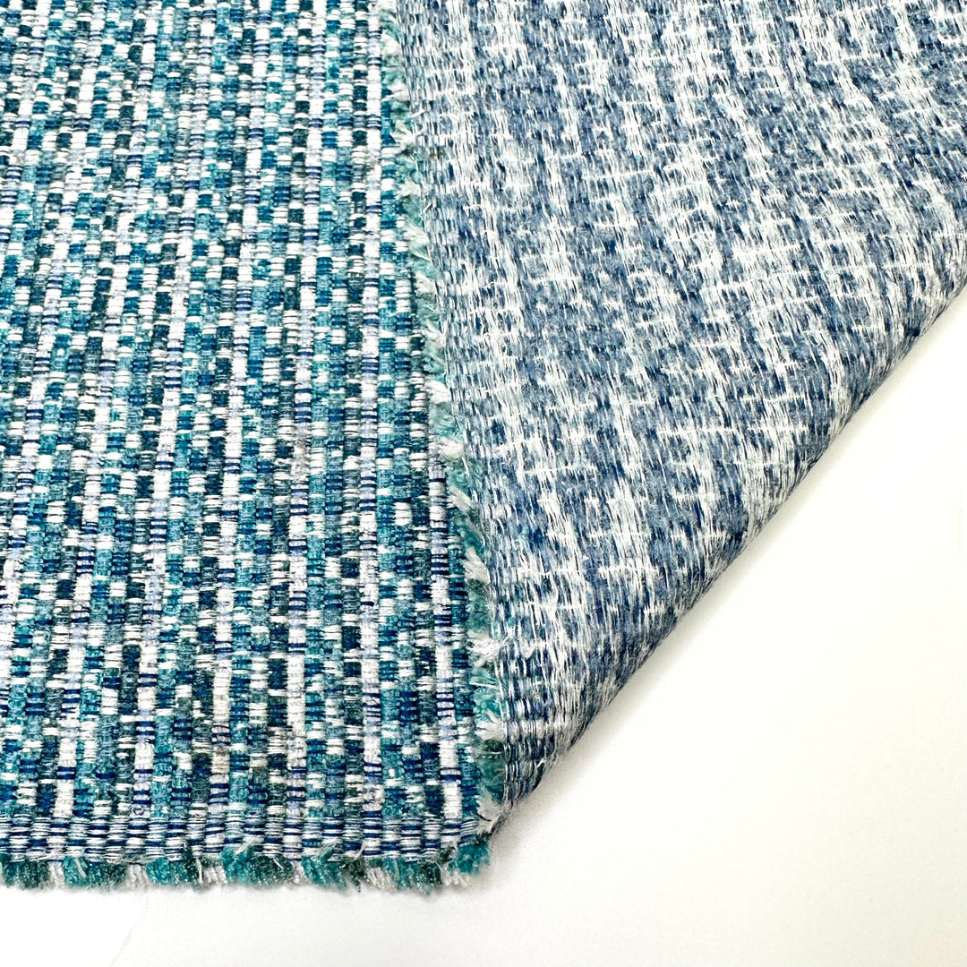 To School For Cool - Tapestry Weave Polyester Blend Woven - Blue/White - Bundles