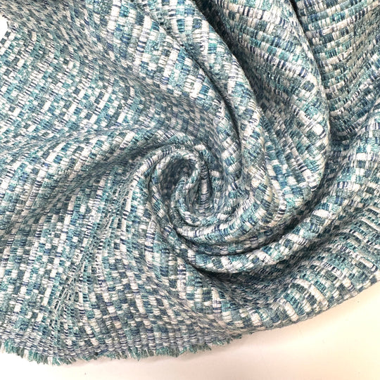 To School For Cool - Tapestry Weave Polyester Blend Woven - Blue/White - Bundles