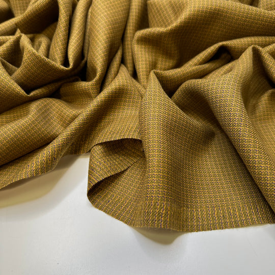 First Day At A New School - Wool Woven - Yellow/Green Geometric - 2M Bundle