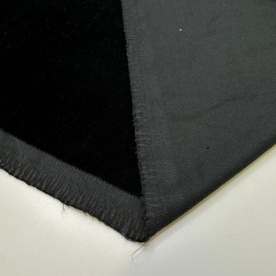 No Staying Up Late Anymore - Cotton Blend Woven - Black Geometric - 1.2M Bundle