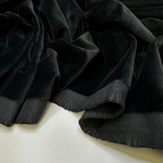 No Staying Up Late Anymore - Cotton Blend Woven - Black Geometric - 1.2M Bundle