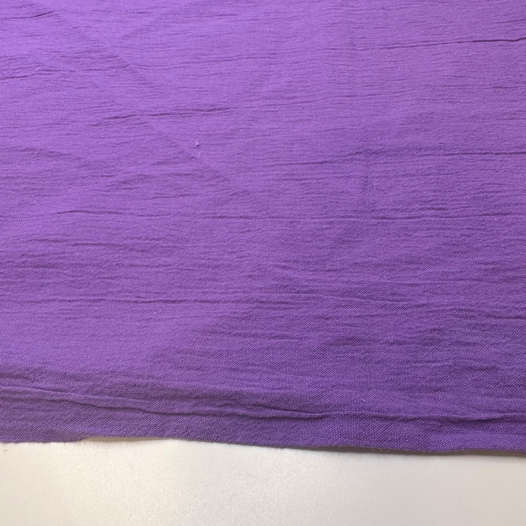 Decorating My School Supplies - Crinkle Cotton Blend Woven - Light Purple - 1.25M Bundle