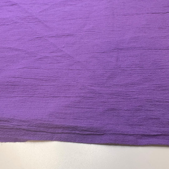 Decorating My School Supplies - Crinkle Cotton Blend Woven - Light Purple - 1.25M Bundle