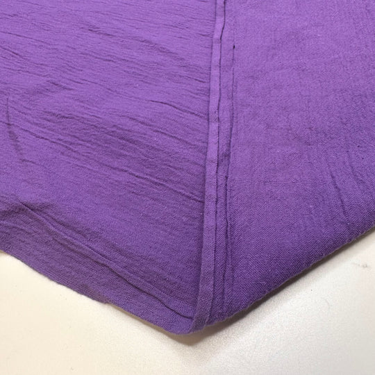Decorating My School Supplies - Crinkle Cotton Blend Woven - Light Purple - 1.25M Bundle
