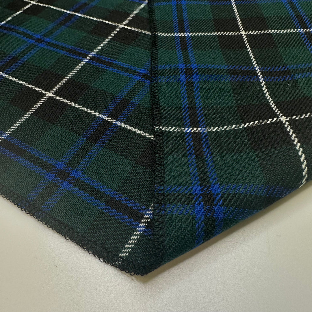 New Clothes For School - Wool Blend Woven - Dark Green/Blue Plaid - 2.7M Bundle