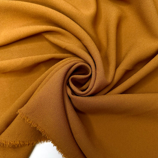 Dressing Up For Boho Chic - Crepe Poly Woven - Beige - 1.35M Bundle