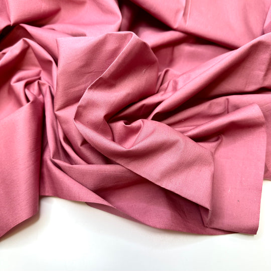 Out For A Soiree - Cotton/Linen Woven - Pink - 1M Bundle