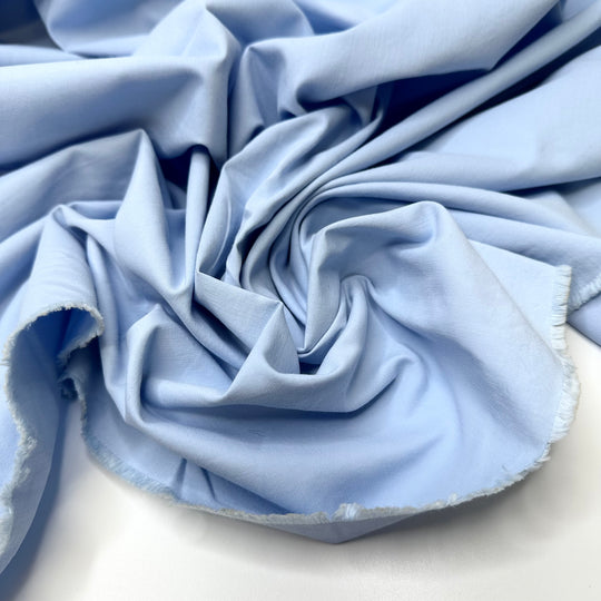 Dressing Up To Dress Down - Twill Weave Poly/Cotton Woven - Light Blue - 2.75M Bundle