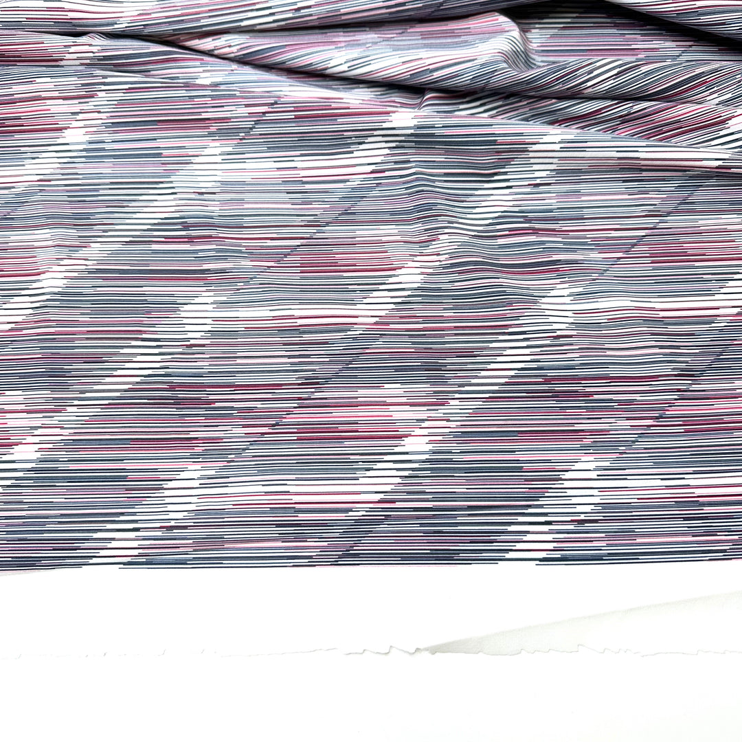Rave Regalia - Polyester Blend Knit - Pink/White Abstract - Bundles