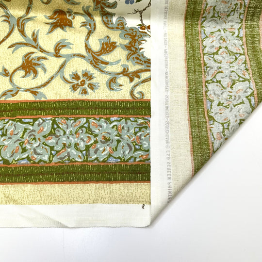 Time For A Ball - Pre-shrunk Cotton Woven - Multi Floral Border - Bundles