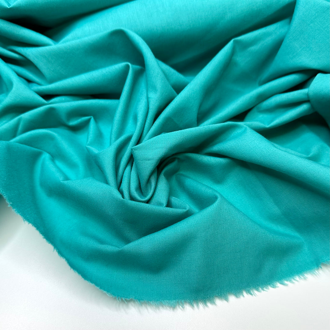 Packing All My Outfit Changes - Poly/Cotton Woven - Green/Teal - 1.7M Bundle
