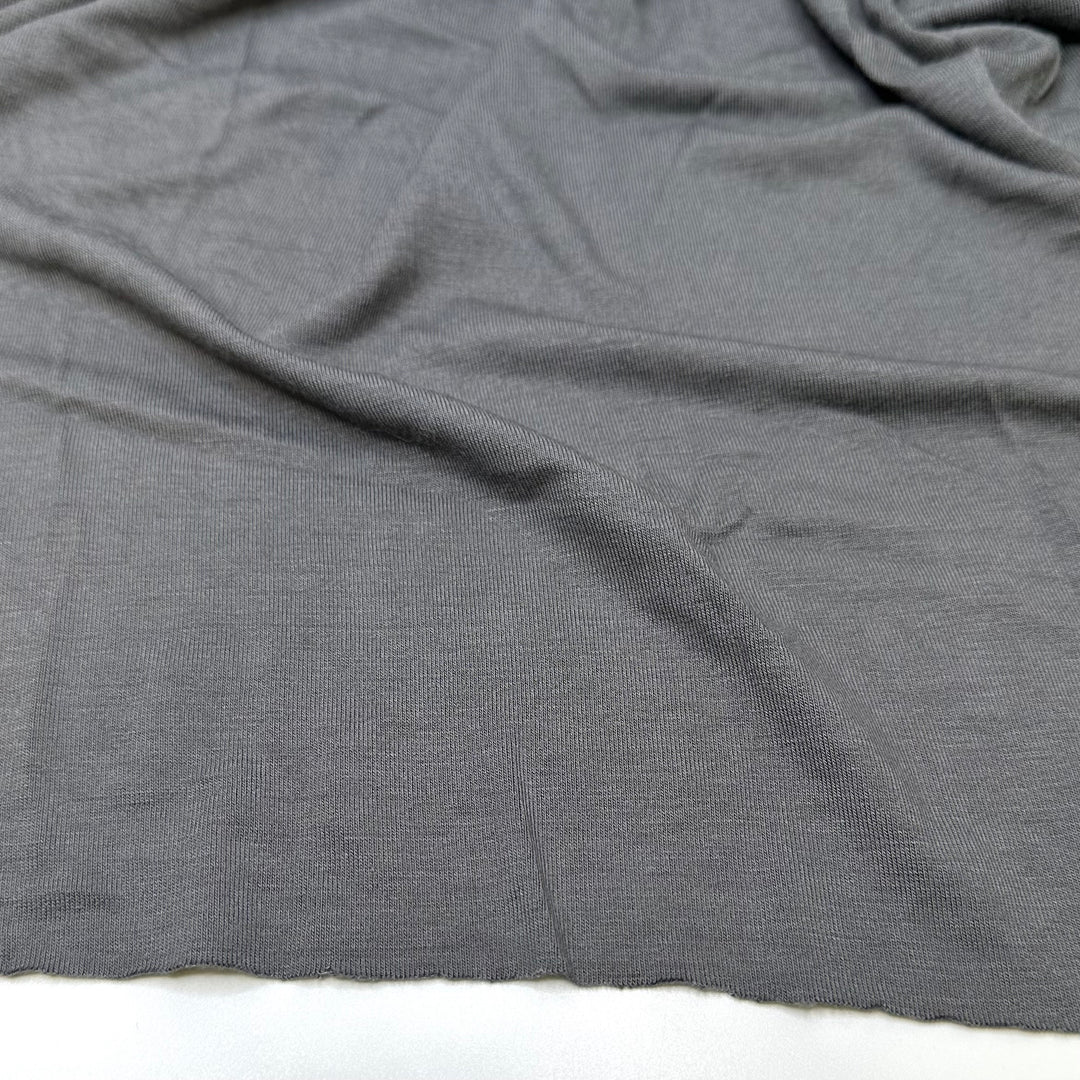 Karaoke Slumber Party - Jersey Bamboo Blend Knit - Grey - 0.65M Bundle