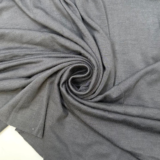 Karaoke Slumber Party - Jersey Bamboo Blend Knit - Grey - 0.65M Bundle
