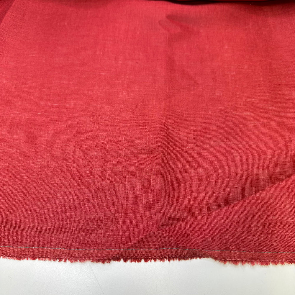 That Needs Aloe - Linen Woven - Red - 2.9M Bundle