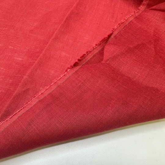 That Needs Aloe - Linen Woven - Red - 2.9M Bundle