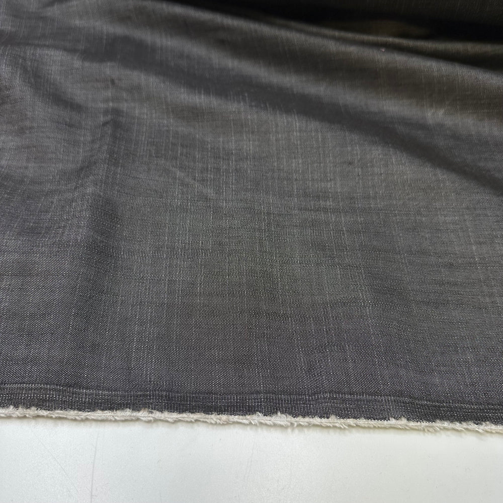 Business In The Front - Tencel/Linen Woven - Dark Grey - 2M Bundle