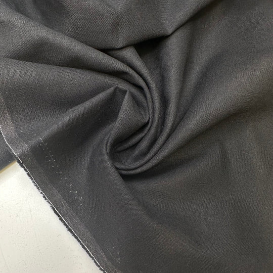 Pitch Black - Linen Woven - Black - 2.45M Bundle