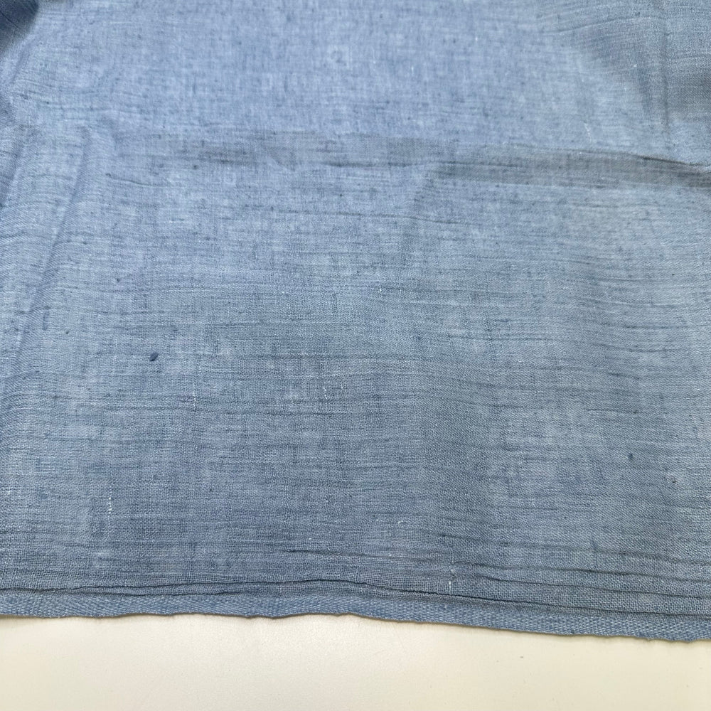 Something Blue - Crinkle Gauze Linen/Cotton Woven - Light Blue - 2.2M Bundle