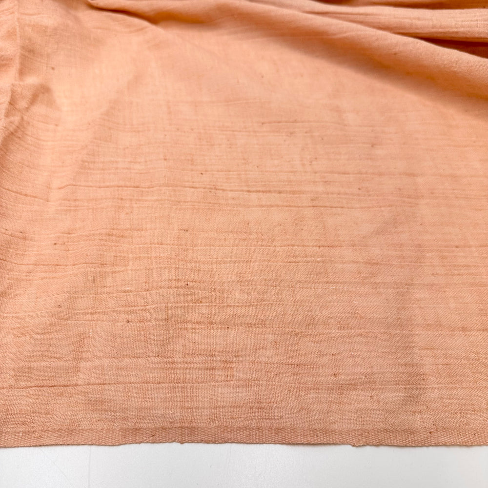 Peaches And Cream - Crinkle Gauze Linen/Cotton Woven - Light Peach - 2.3M Bundle