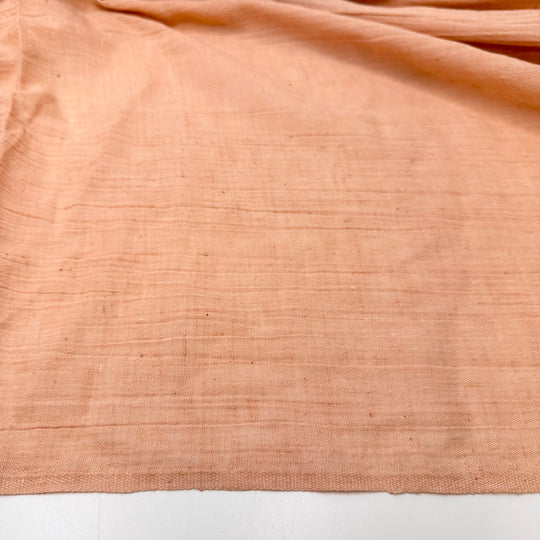 Peaches And Cream - Crinkle Gauze Linen/Cotton Woven - Light Peach - 2.3M Bundle