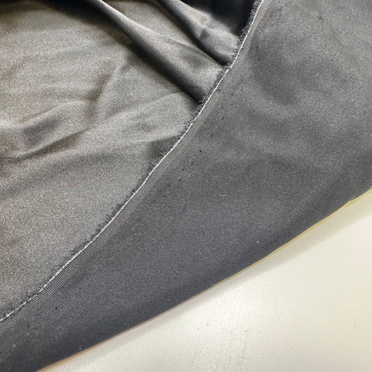 Before The Show Starts - Satin Silk Woven - Black - 1.05M Bundle