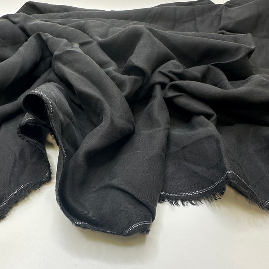 Back Up Vocals - Tencel Woven - Black - 1.1M Bundle