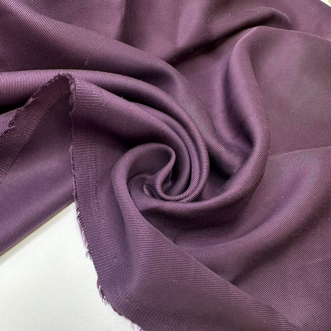 Headliner - Twill Weave Tencel Woven - Dark Purple - 2.7M Bundle