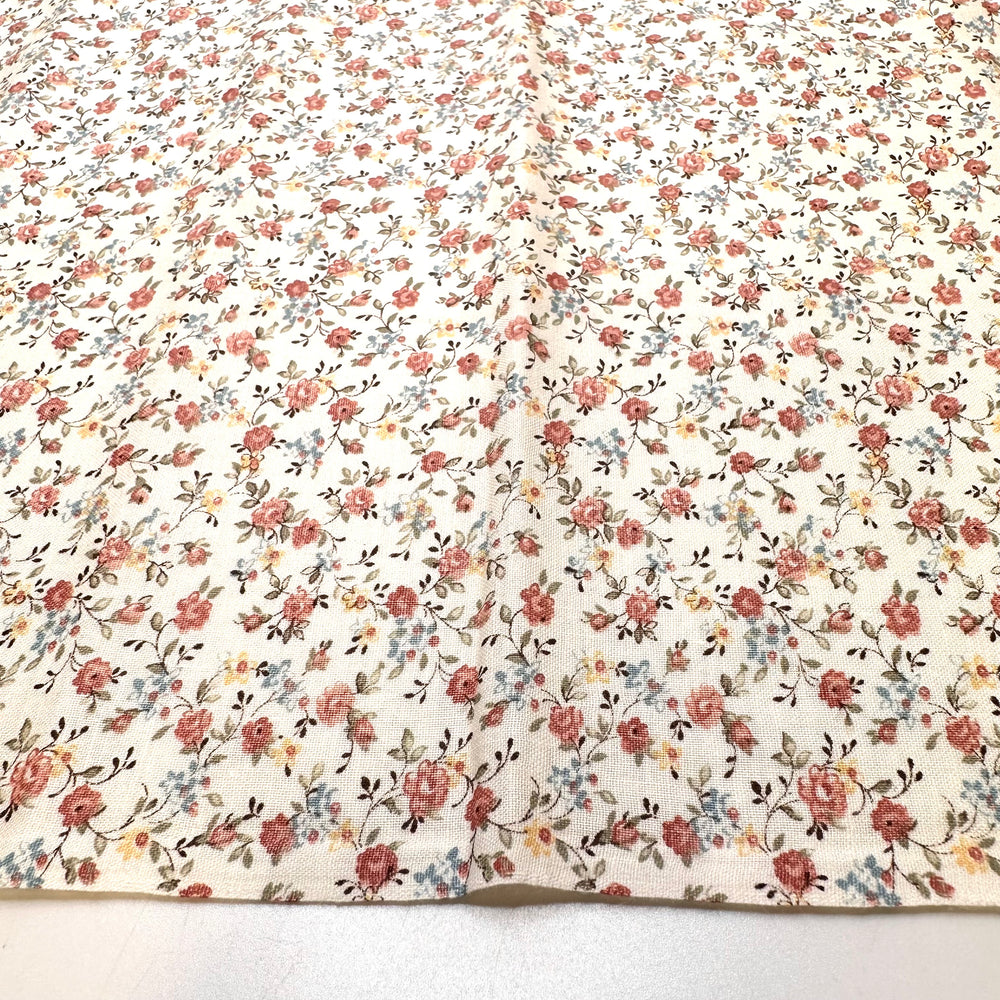 Planning A Wedding - Cotton Blend Woven - Cream Multi Floral - 2.1M Bundle