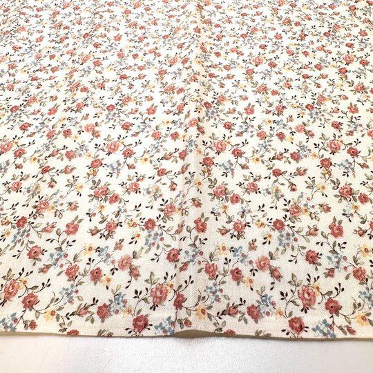 Planning A Wedding - Cotton Blend Woven - Cream Multi Floral - 2.1M Bundle