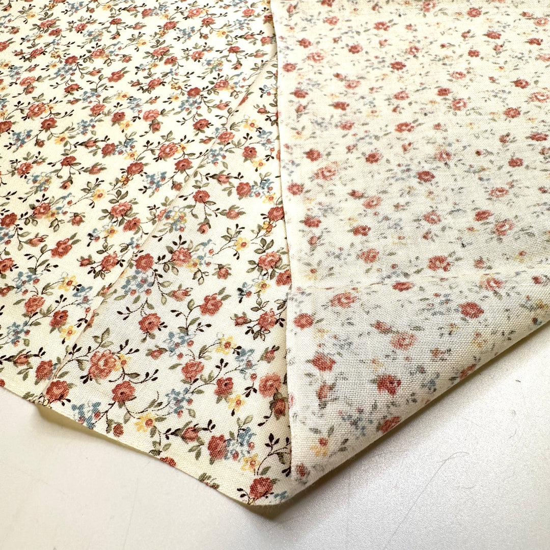 Planning A Wedding - Cotton Blend Woven - Cream Multi Floral - 2.1M Bundle