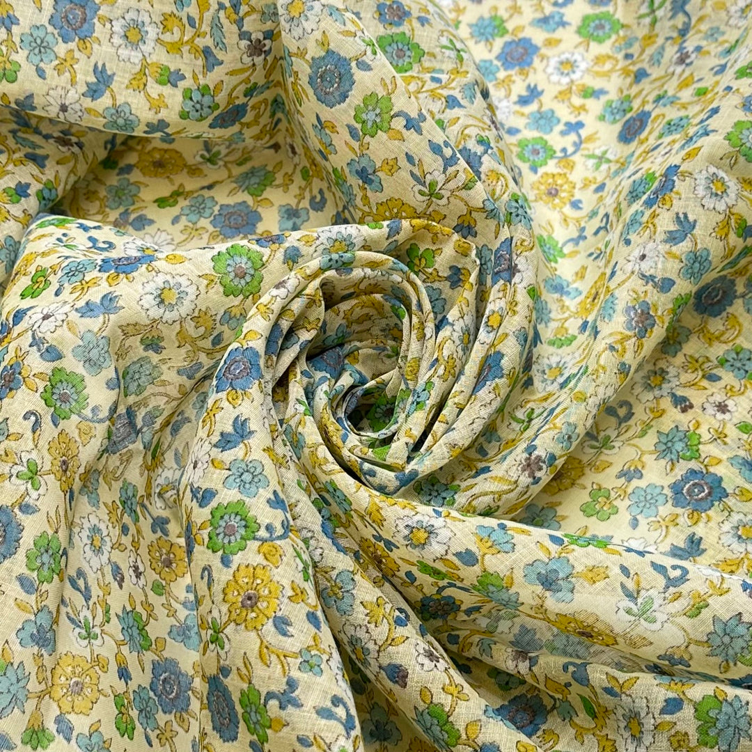 Having A Child - Cotton/Poly Woven - Cream Multi Floral - 3.25M Bundle