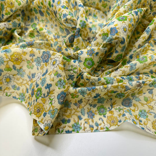 Having A Child - Cotton/Poly Woven - Cream Multi Floral - 3.25M Bundle
