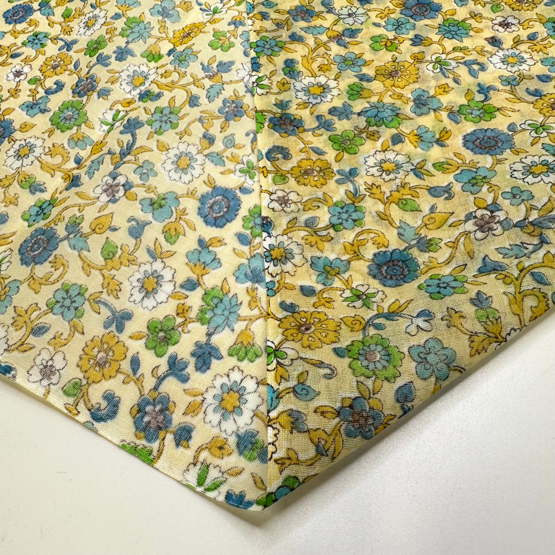 Having A Child - Cotton/Poly Woven - Cream Multi Floral - 3.25M Bundle