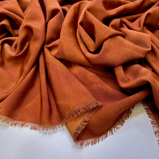 Buying My First House - Polyester Blend Woven - Light Brown Leather-like Print - 1.3M Bundle