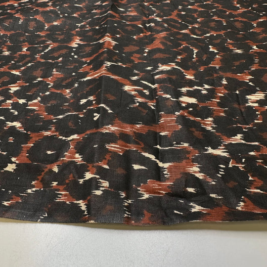Getting A New Pet - Cotton Woven - Brown/Black Animal Print - 2.05M Bundle