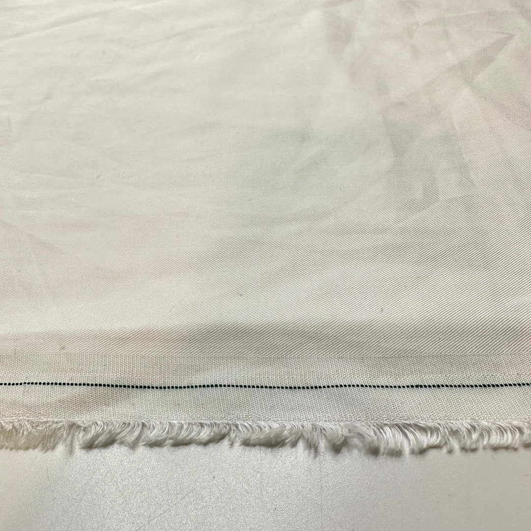 Starting A New Sewing Project - Tencel Blend Woven - White - 2M Bundle