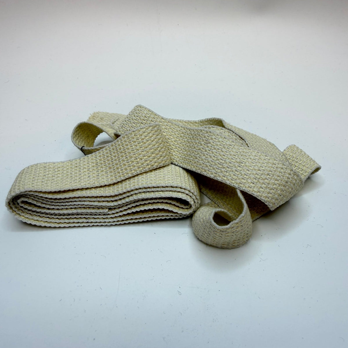⅞" (22mm) Webbing Trim - White/Cream - 2M Bundle - True Deadstock supplies Fabric by private - Sustainable Textile | FABCYCLE